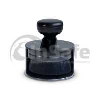 Щетка для чернения шин круглая с искусственным ворсом в боксе, 160391, Smart Open